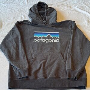 Men’s Patagonia Gray Hoodie - Large